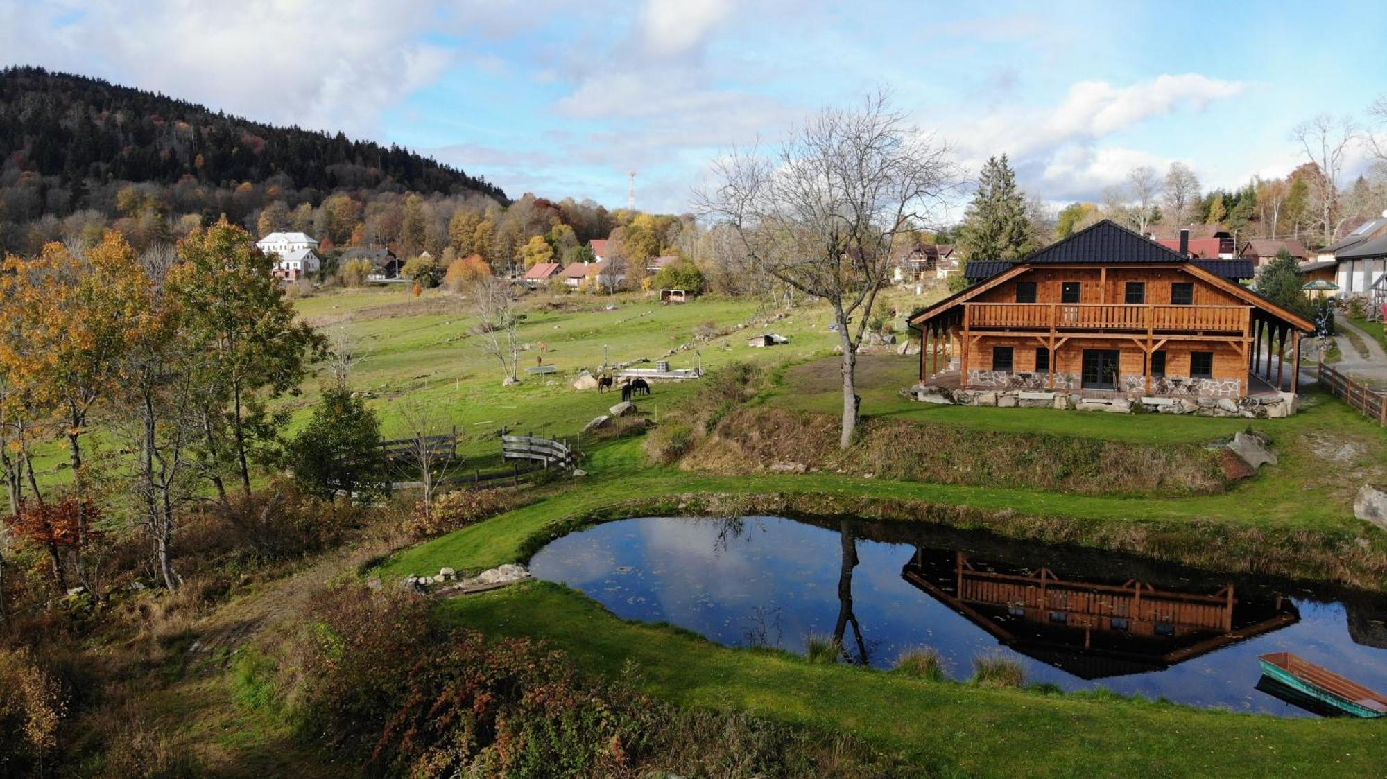 Penzion Farma Zleby Ceske Zleby Extérieur photo